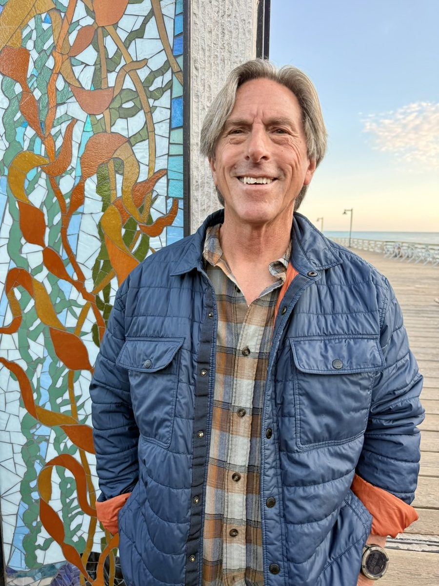 TJ Welch on the Capitola wharf